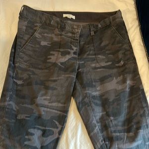 LOFT camo pants